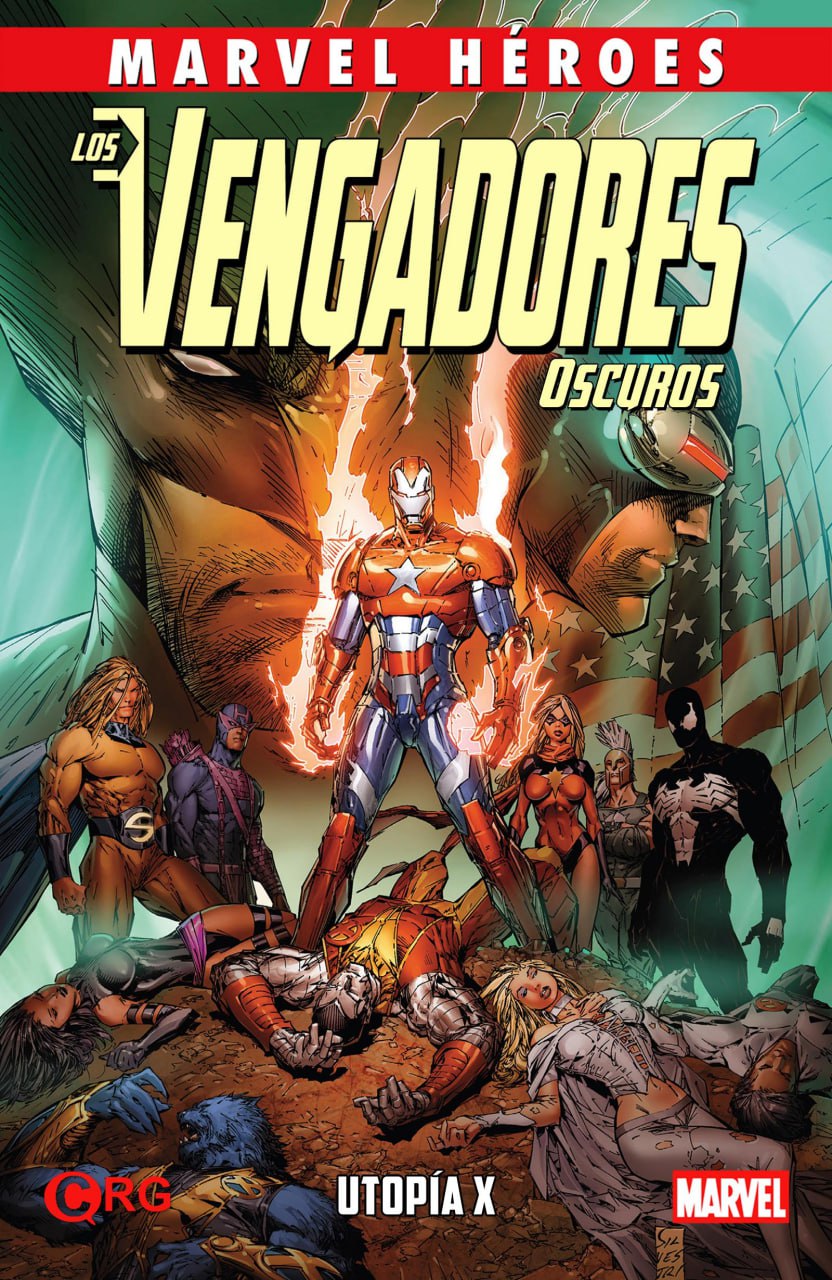 Portada ampliada de Los Vengadores Oscuros - Utopía X Autor/es: Matt Fraction, Craig Kyle, Chris Yost Mike Carey, Paul Cornell, James Asmus,