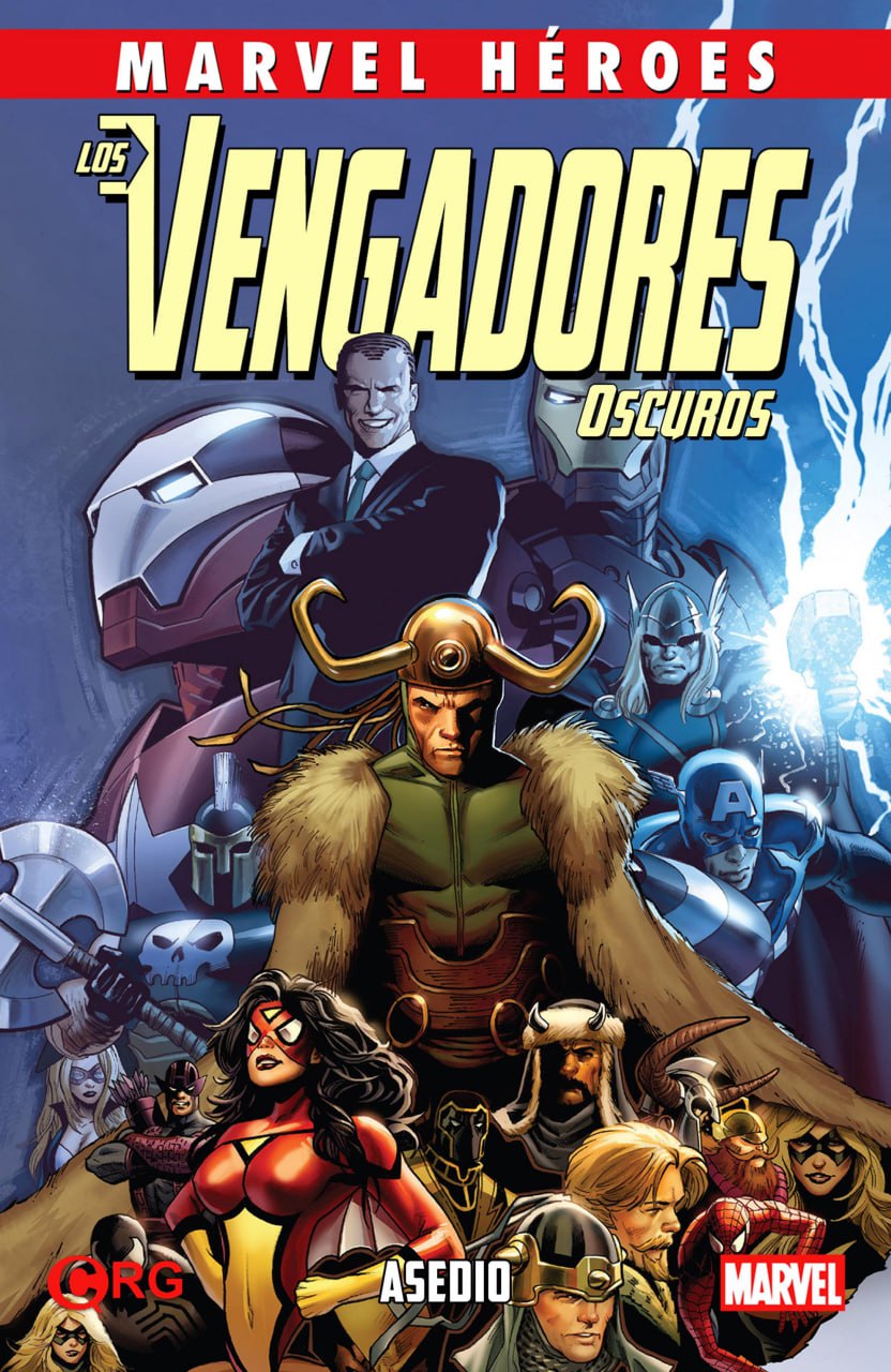 Portada ampliada de LOS VENGADORES OSCUROS