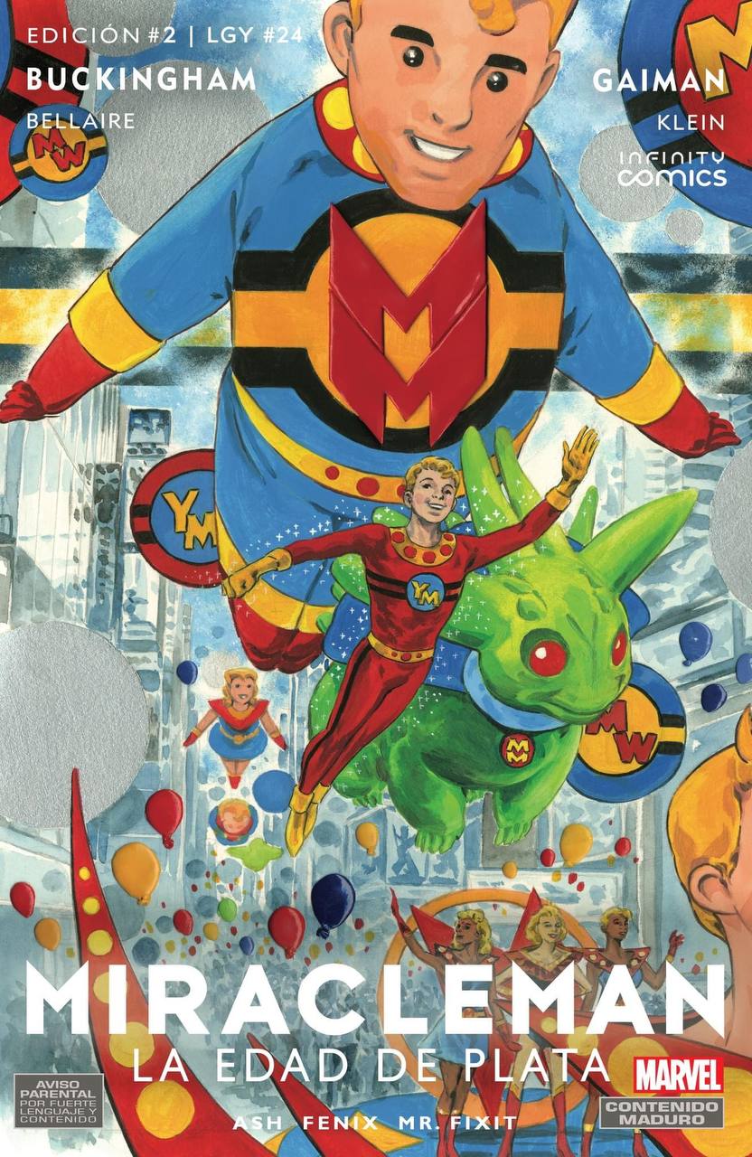 Portada ampliada de MIRACLEMAN LA EDAD DE PLATA