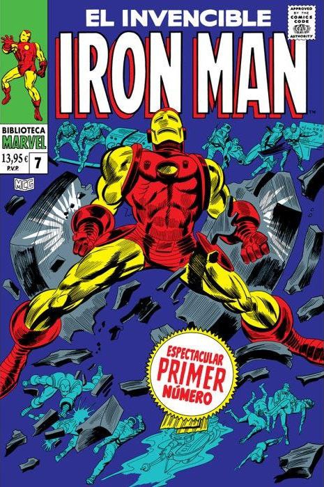 Portada ampliada de EL INVENCIBLE IRON MAN