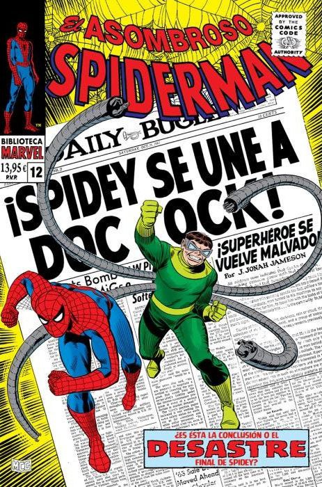 Portada ampliada de El Asombroso Spiderman