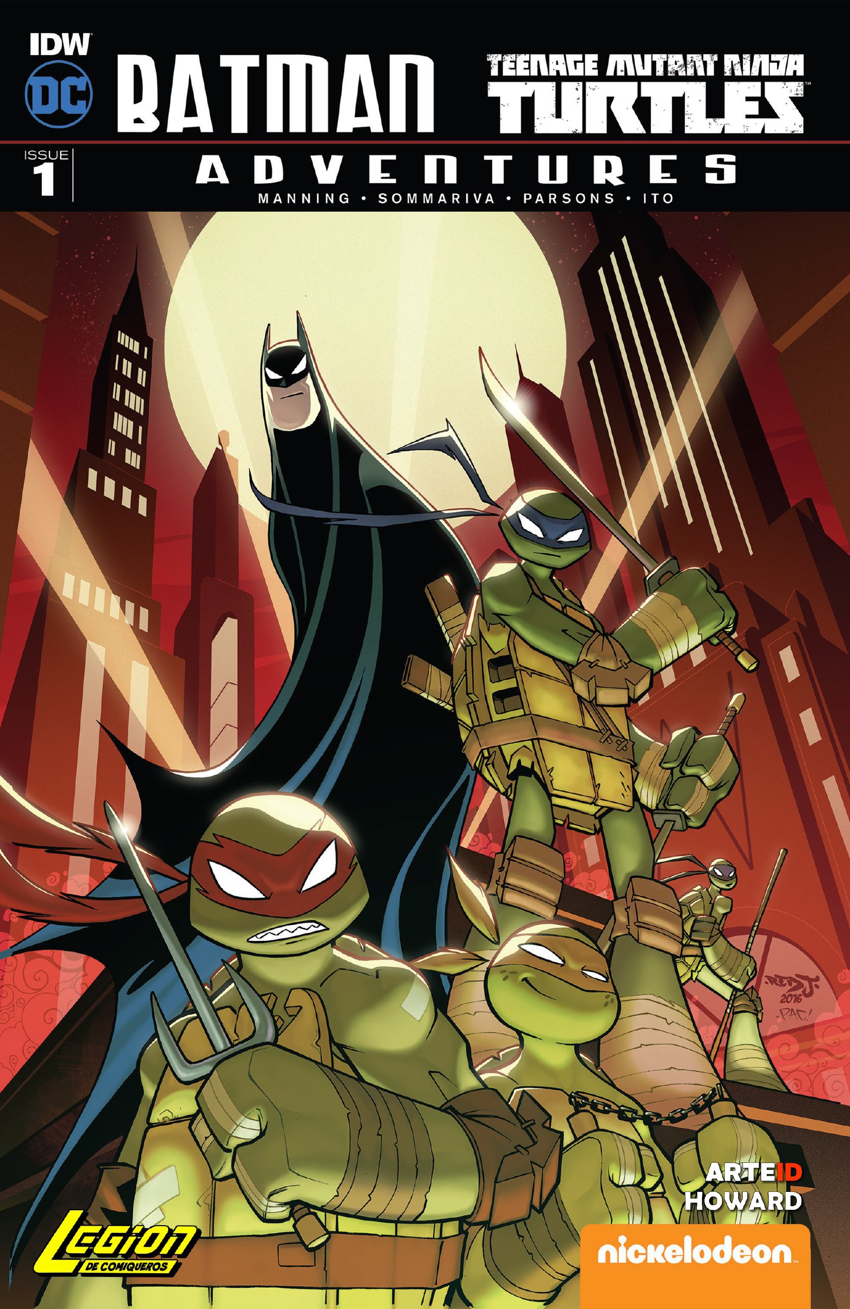 Portada ampliada de BATMAN ADVENTURES