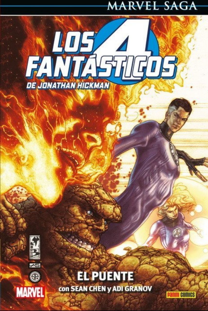 Portada ampliada de LOS FANTÁSTICOS