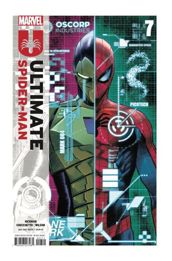 Portada ampliada de ULTIMATE SPIDER-MAN