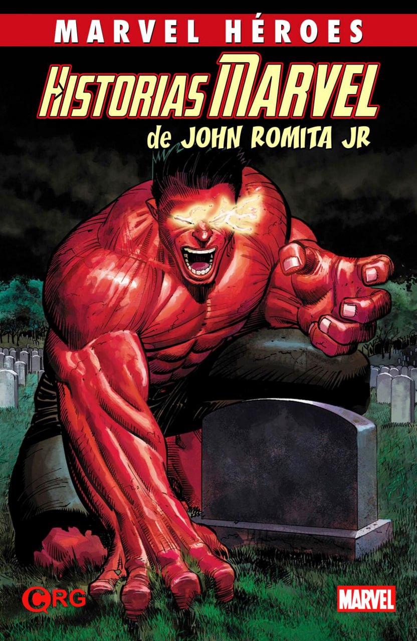 Portada ampliada de HISTORIAS MARVEL de JOHN ROMITA JR