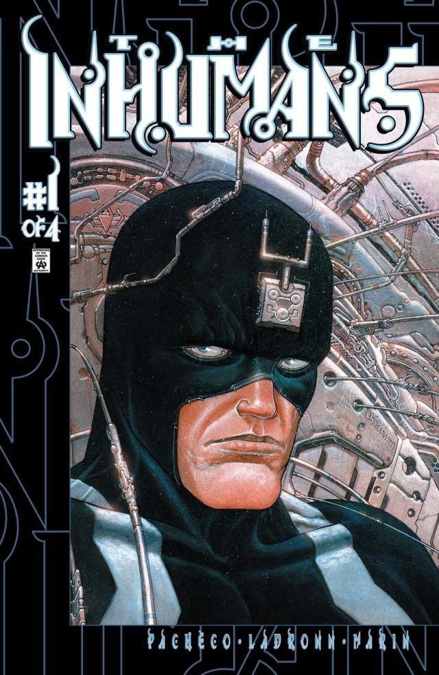 Portada ampliada de Inhumans Vol. 3 Carlos Pacheco José Ladronn Completo Español 4/4 CRG 2000