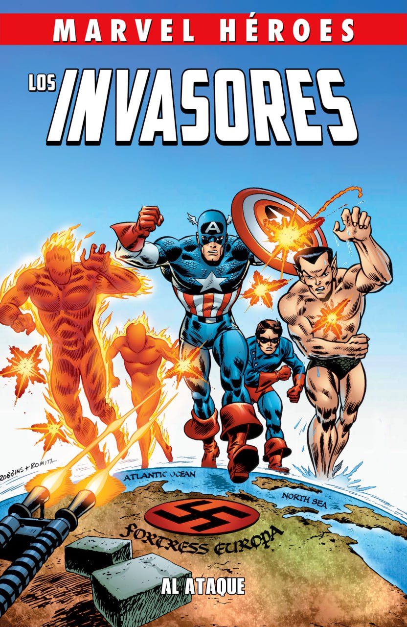 Portada ampliada de Los Invasores (Marvel Heroes CRG) (Marvel)(1975-93)