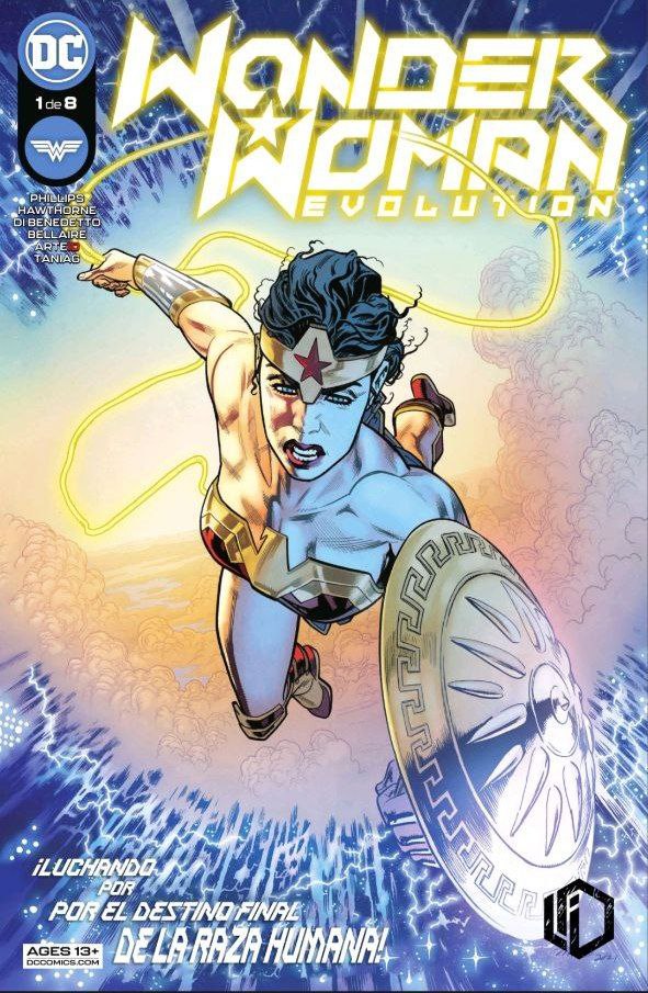 Portada ampliada de WONDER WOMAN EVOLUTION