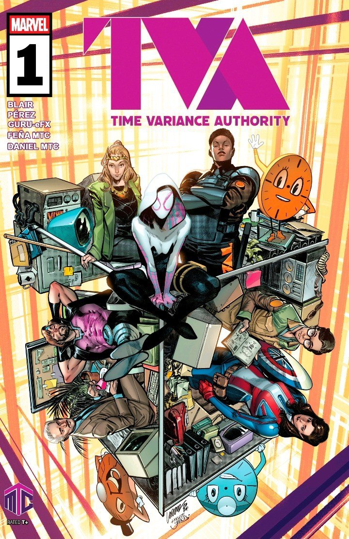 Portada ampliada de TVA Time Variance Authority