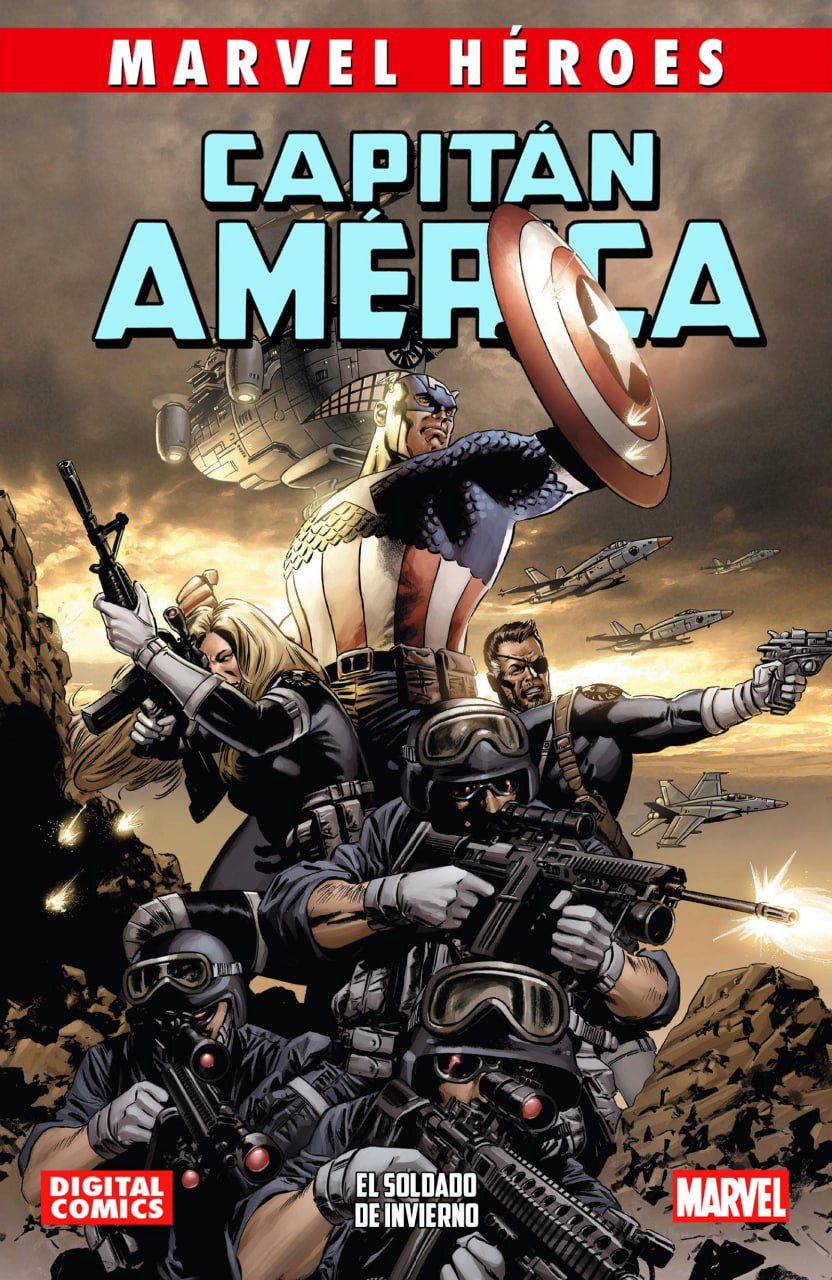 Portada ampliada de CAPITÁN AMERICA