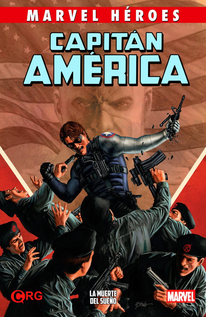 Portada ampliada de CAPITÁN AMERICA
