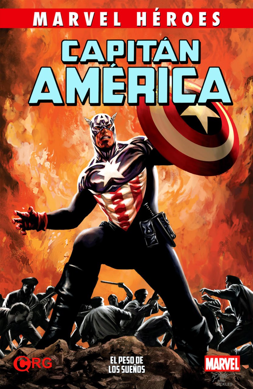 Portada ampliada de CAPITAN AMERICA