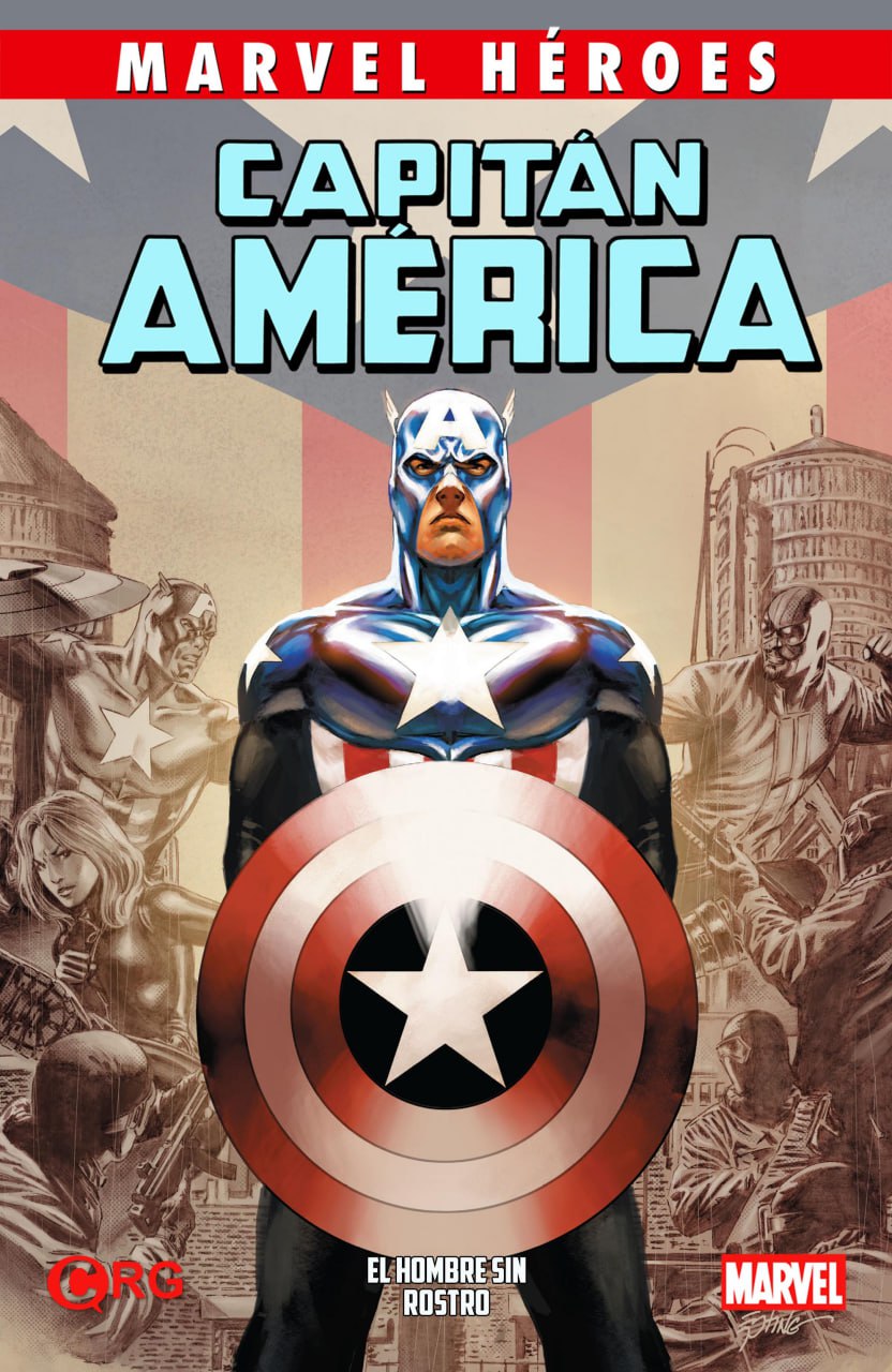 Portada ampliada de CAPITÁN AMERICA