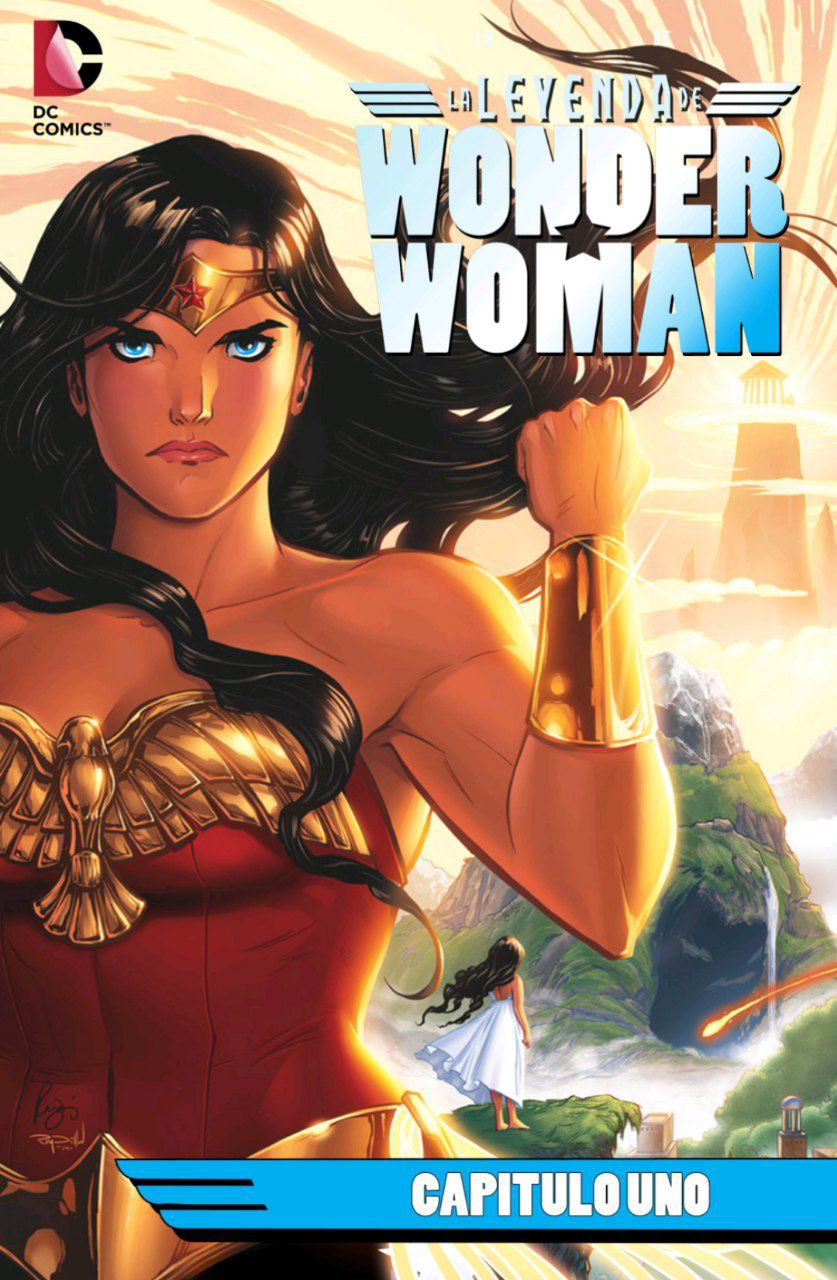 Portada ampliada de La Leyenda de Wonder Woman