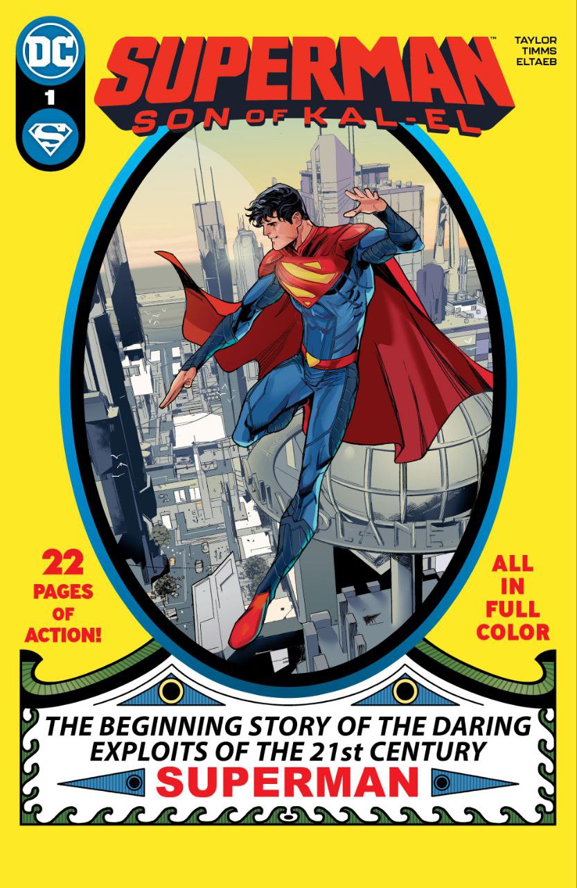 Portada ampliada de SUPERMAN SON OF KAL-EL