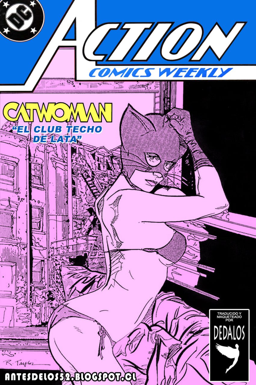 Portada ampliada de ACTION COMICS WEEKLY