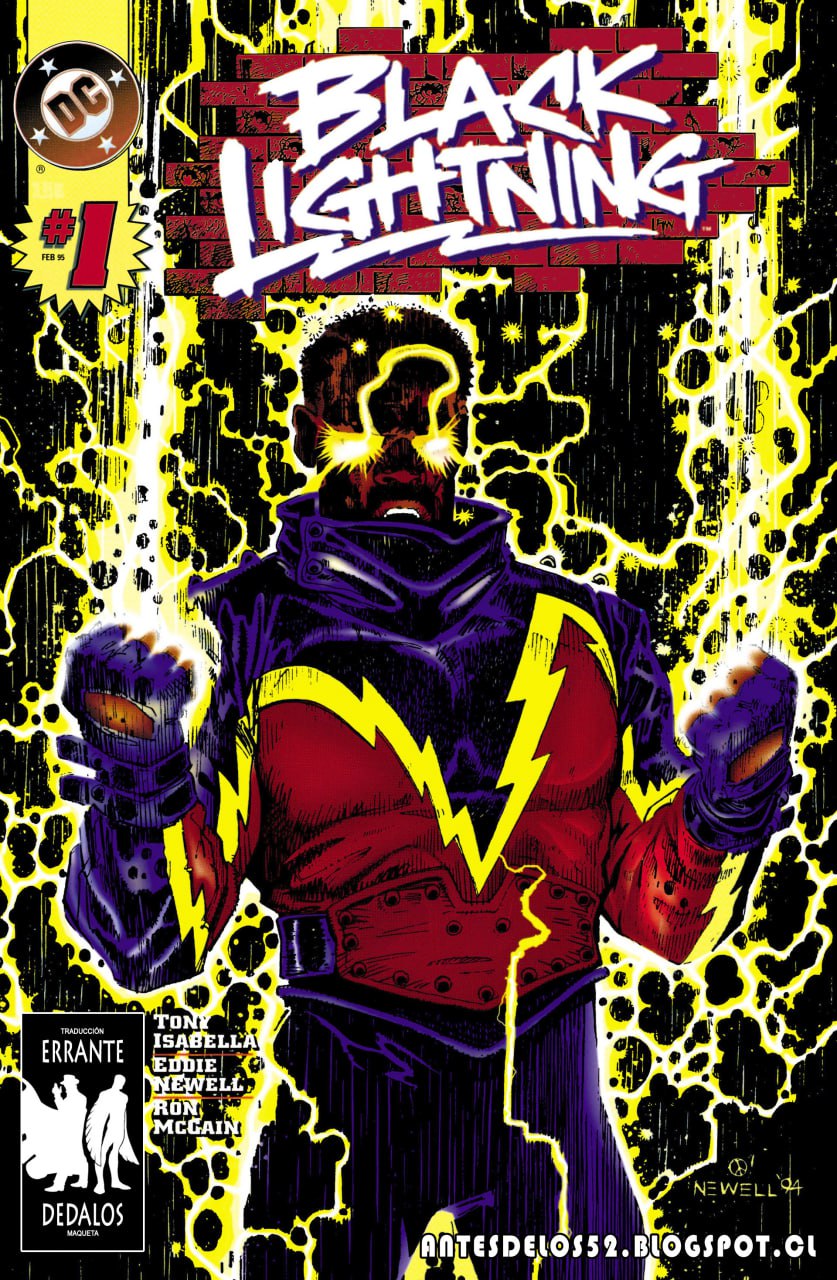Portada ampliada de Black Lightning