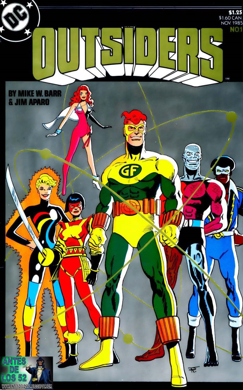 Portada ampliada de OUTSIDERS