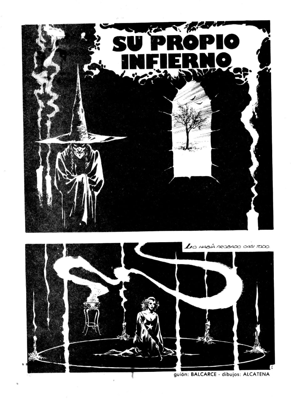 Portada ampliada de SU PROPIO INFIERNO