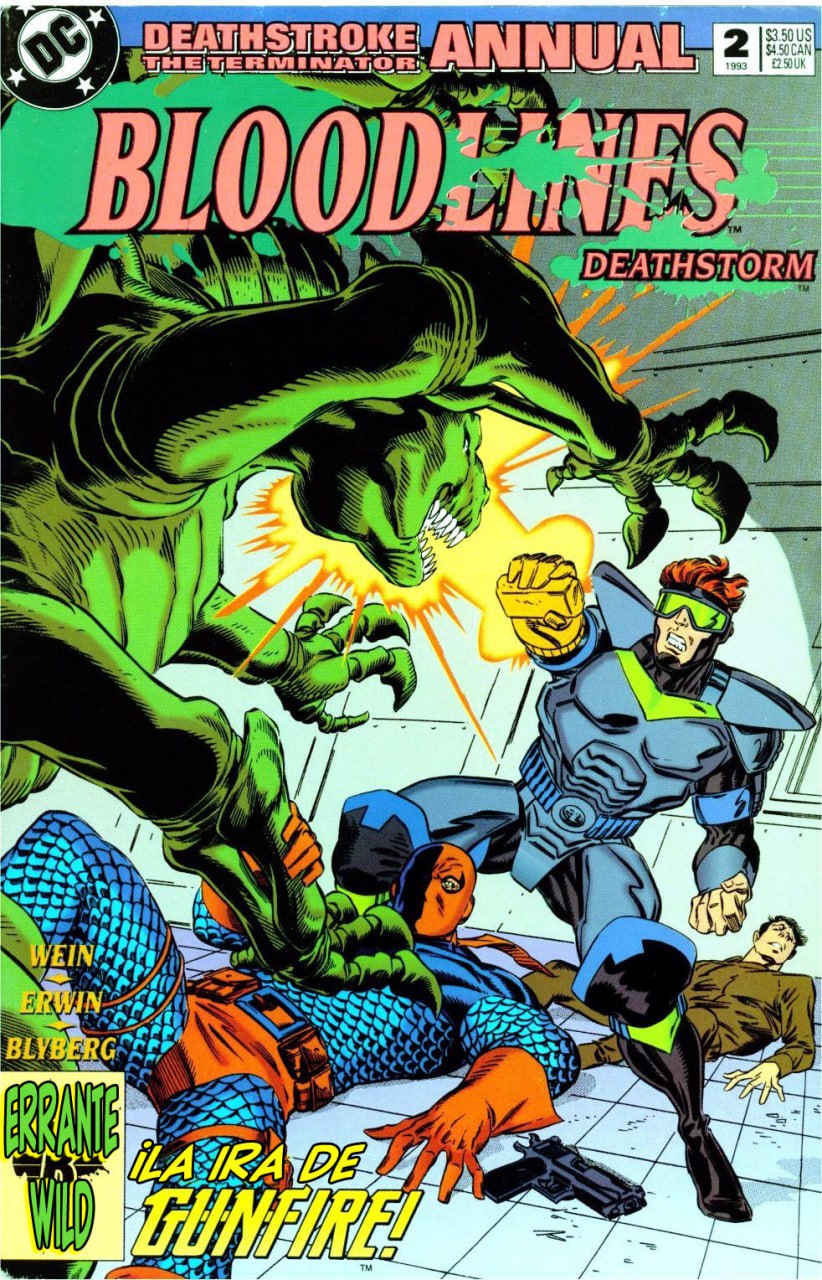Portada ampliada de BLOODLINES DEATHSTORM