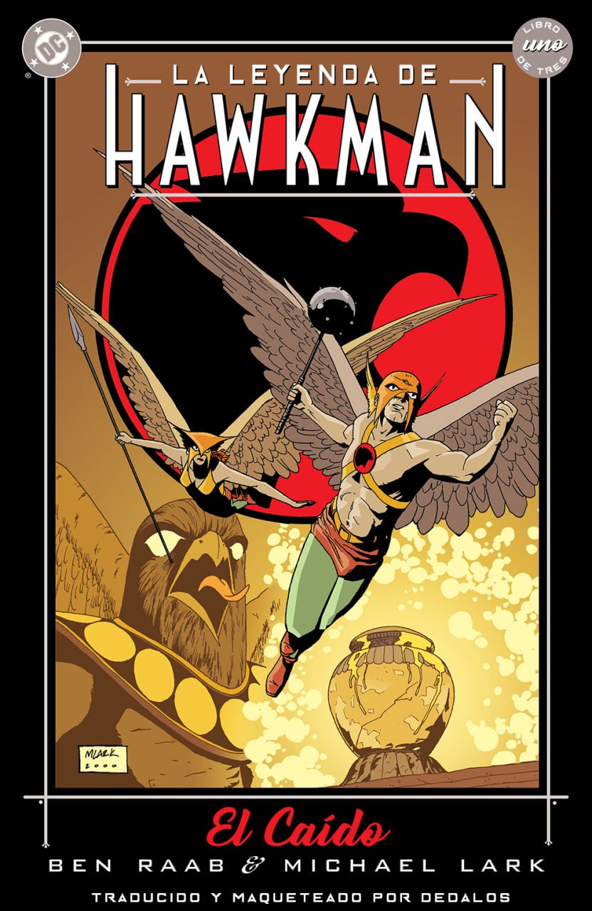 Portada ampliada de Hawkman - La Leyenda de Hawkman (2000)