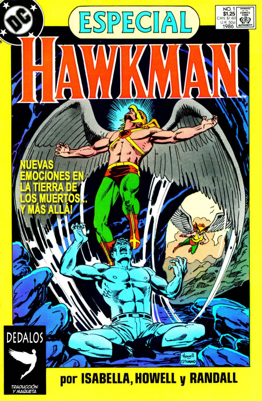 Portada ampliada de ESPECIAL HAWKMAN