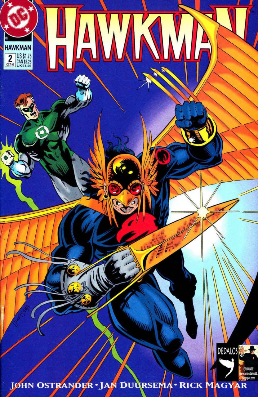 Portada ampliada de HAWKMAN
