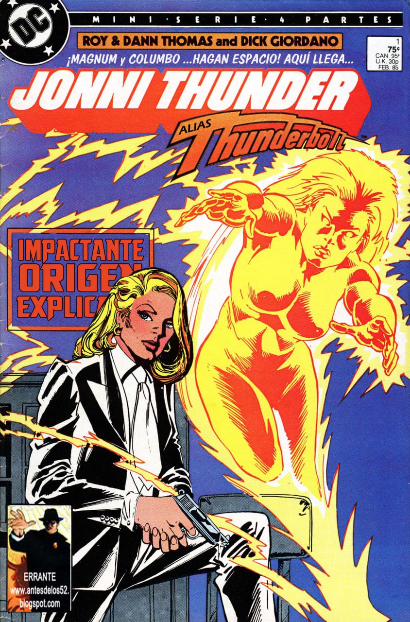 Portada ampliada de JONNI THUNDER