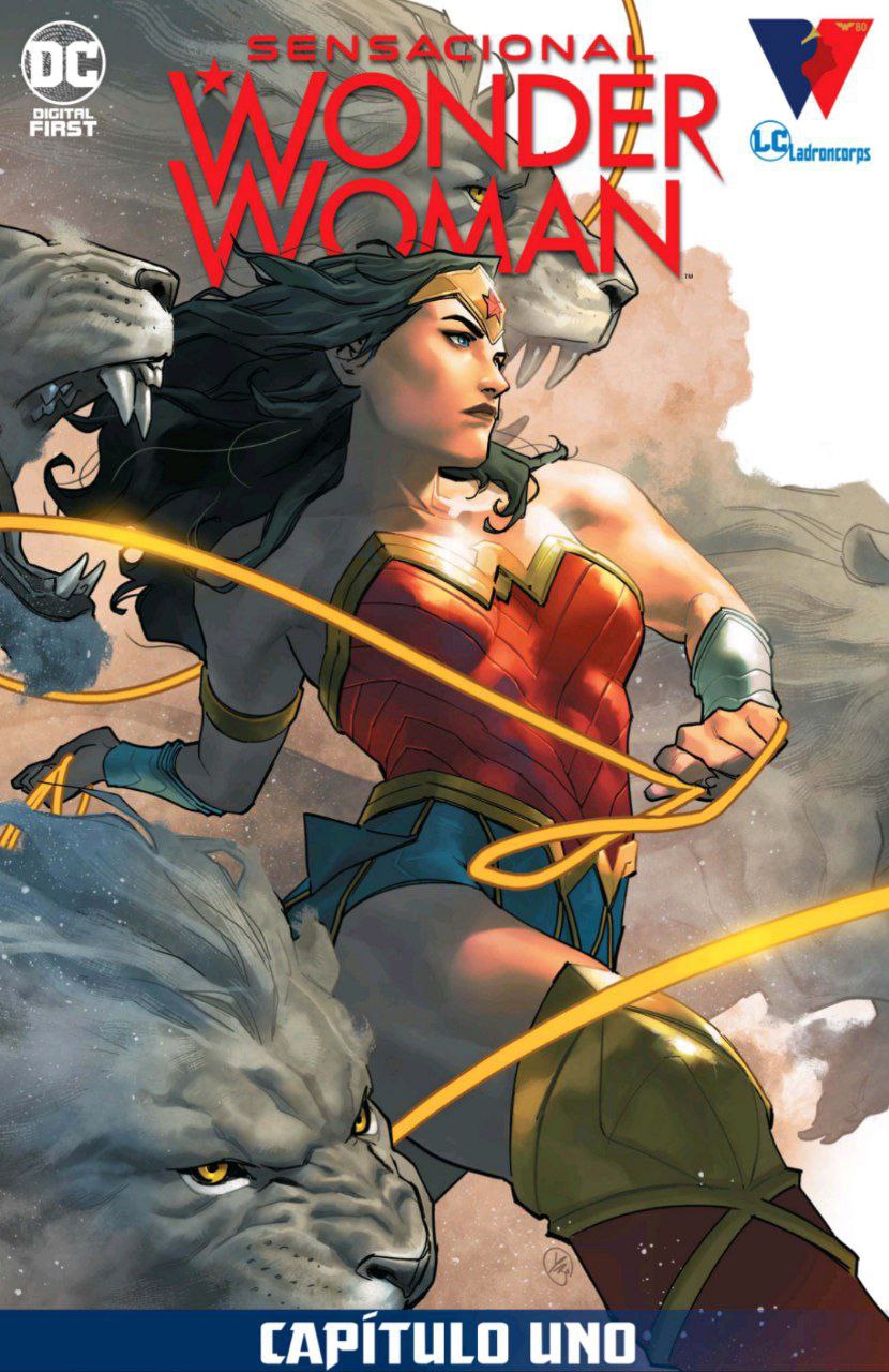 Portada ampliada de SENSACIONAL WONDER WOMAN