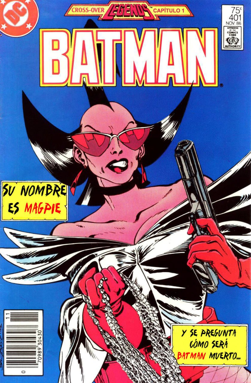 Portada ampliada de BATMAN