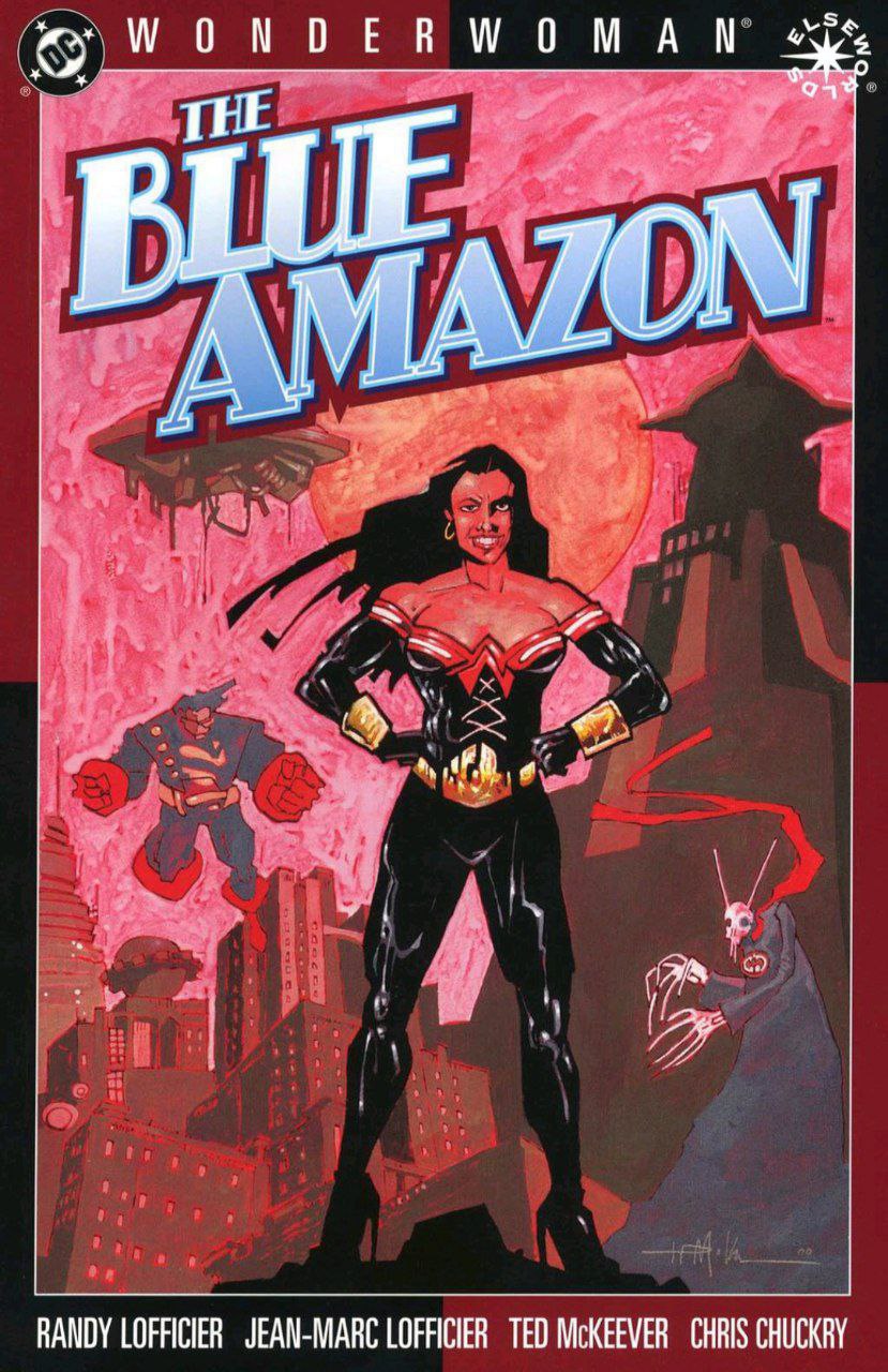 Portada ampliada de THE BLUE AMAZON