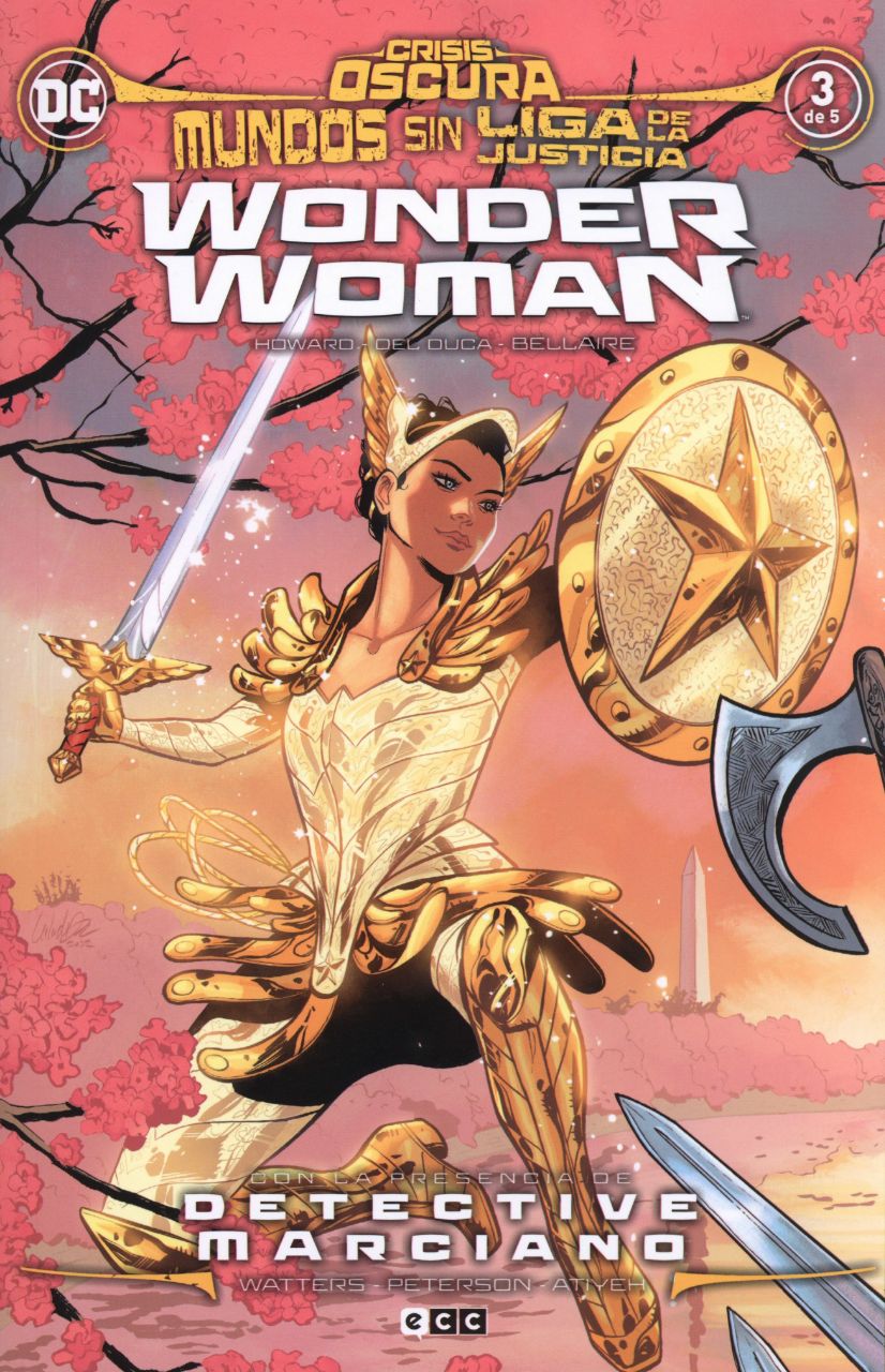 Portada ampliada de Wonder Woman
