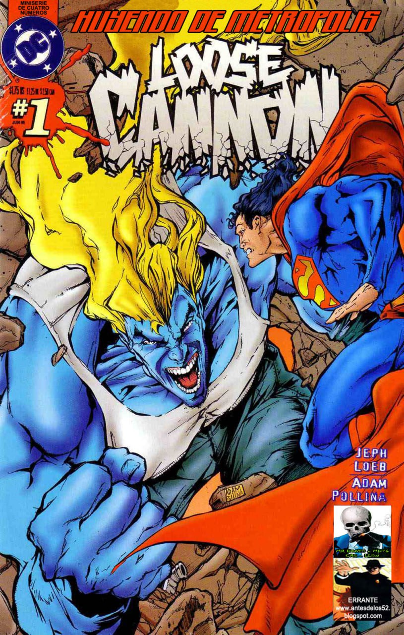Portada ampliada de Loose Cannon