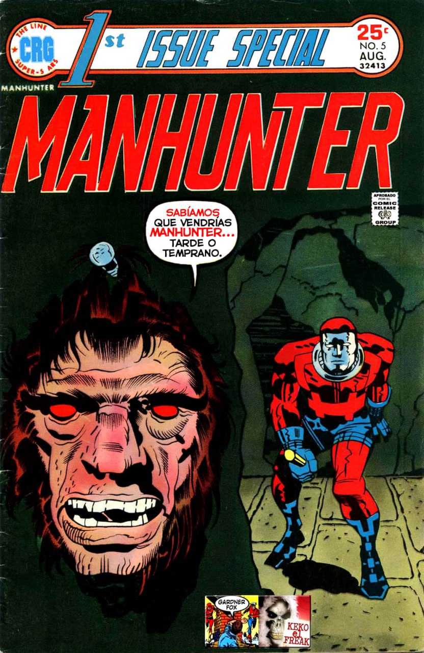 Portada ampliada de MANHUNTER