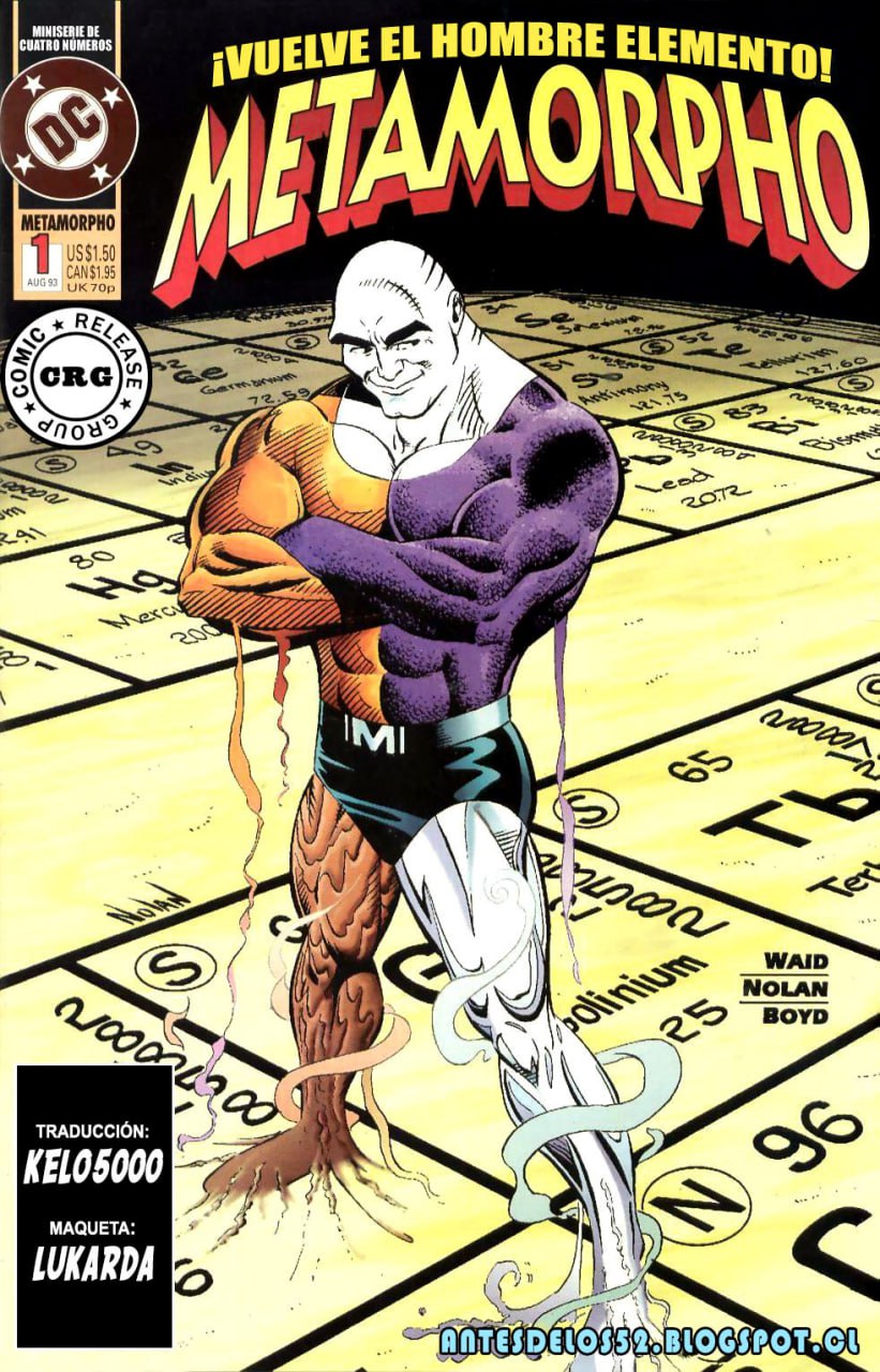 Portada ampliada de METAMORPHO