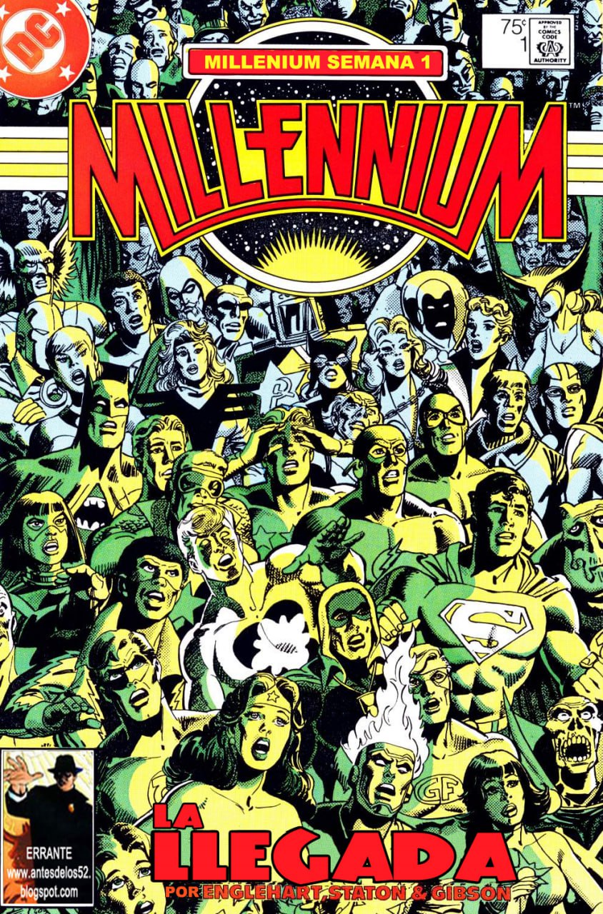 Portada ampliada de MILLENNIUM