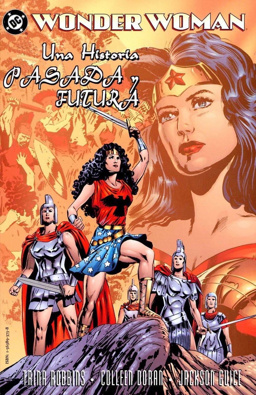 Portada ampliada de WONDER WOMAN Una Historia PASADA FUTURA