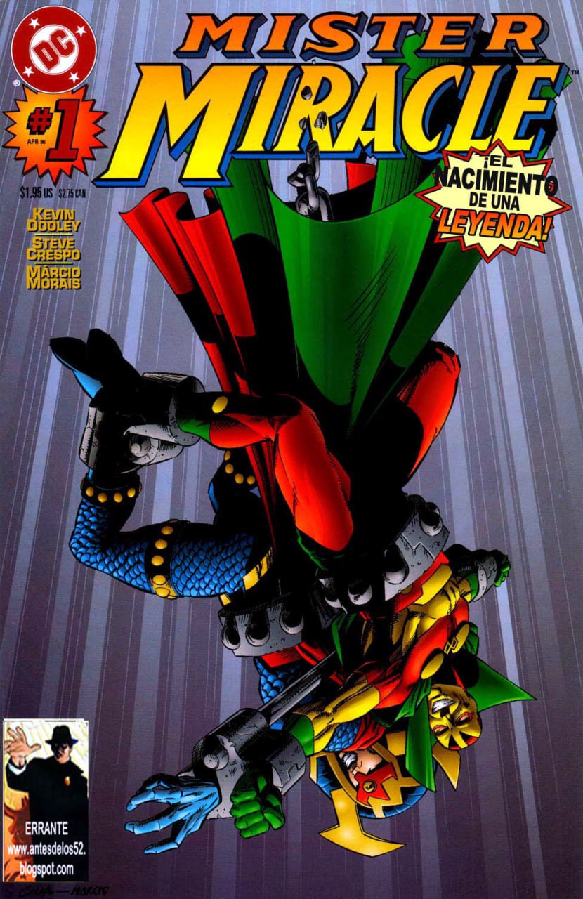 Portada ampliada de MISTER MIRACLE