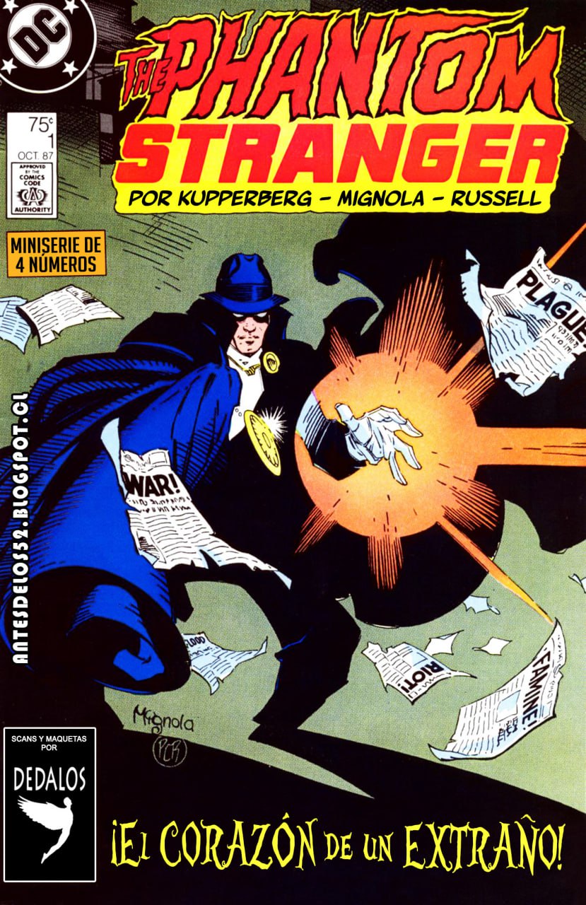Portada ampliada de The Phantom Stranger