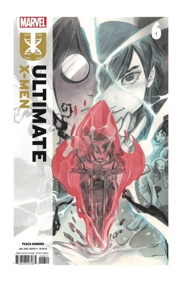 Portada ampliada de ULTIMATE X-MEN