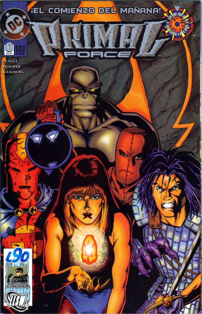 Portada ampliada de Primal Force