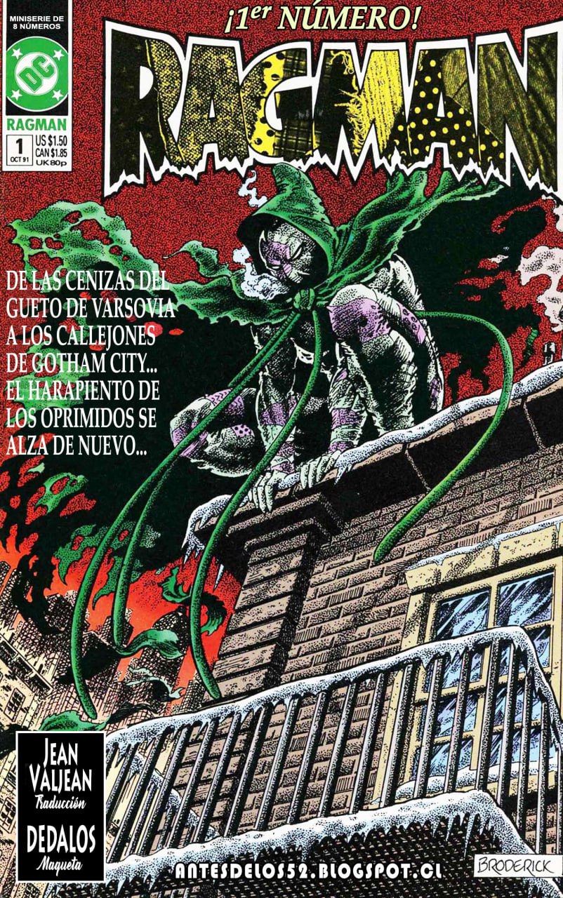 Portada ampliada de Ragman