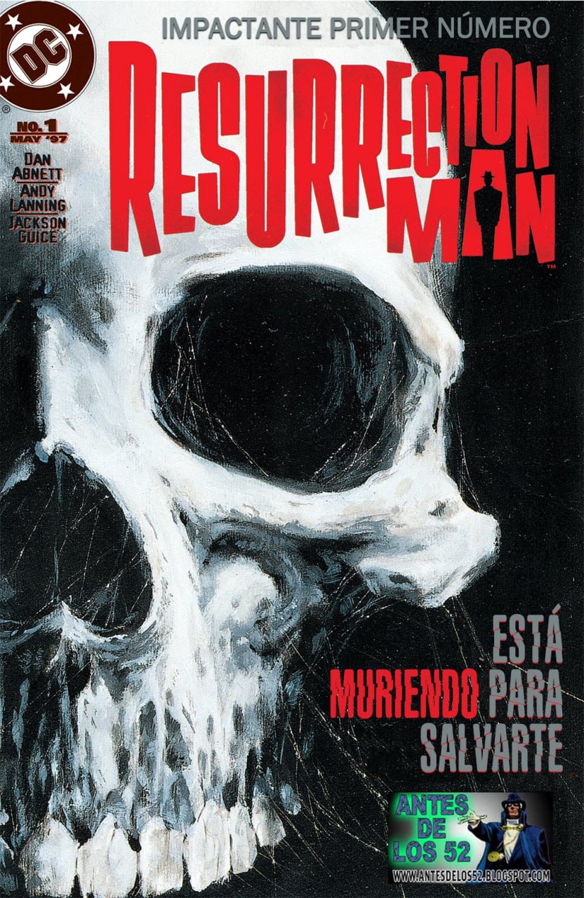 Portada ampliada de RESURRECTION MAN