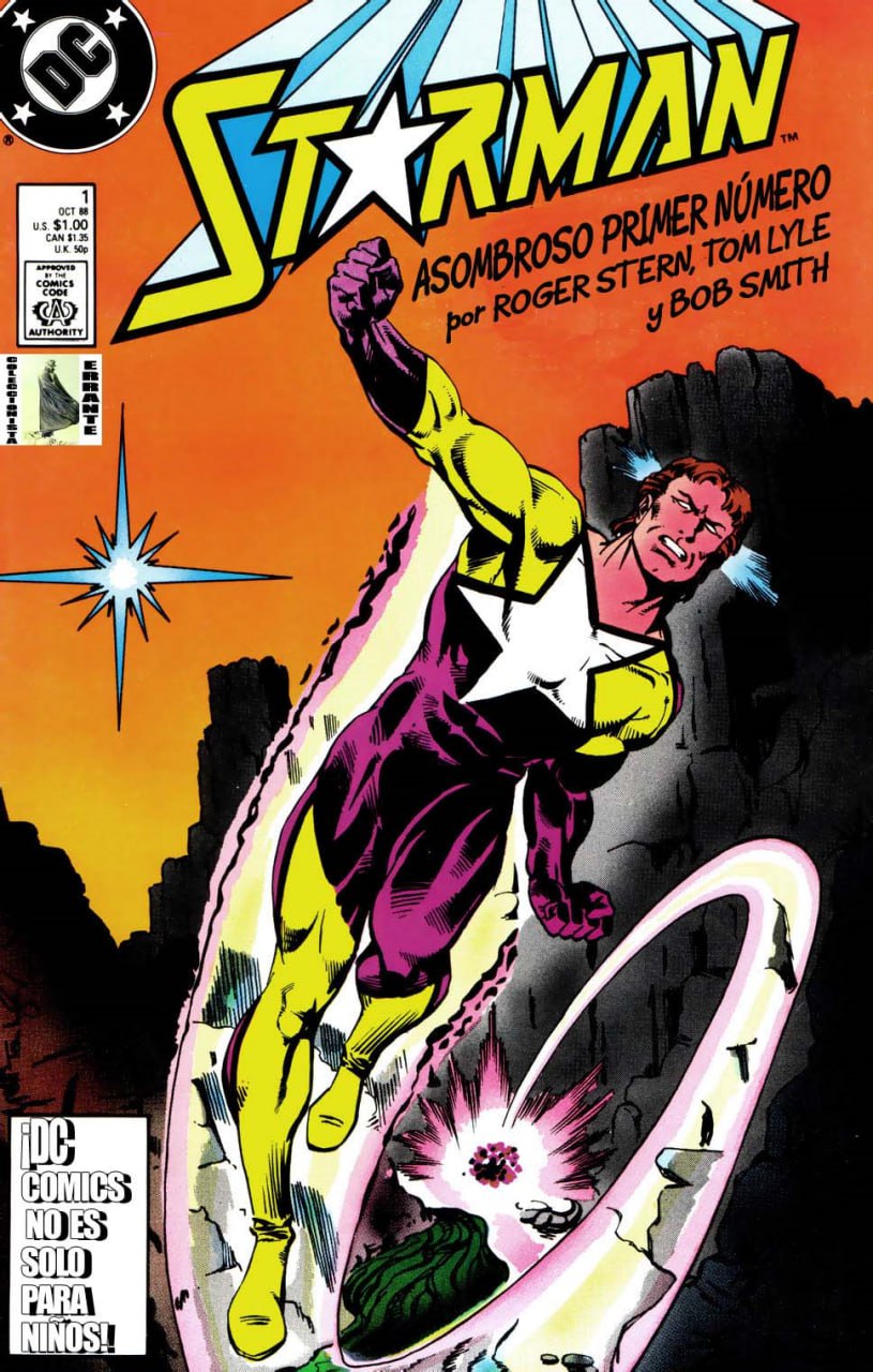 Portada ampliada de STARMAN
