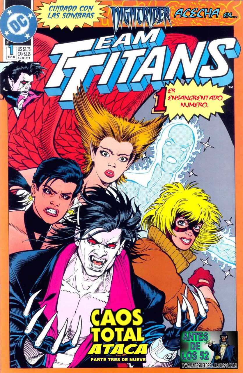 Portada ampliada de TEAM TITANS