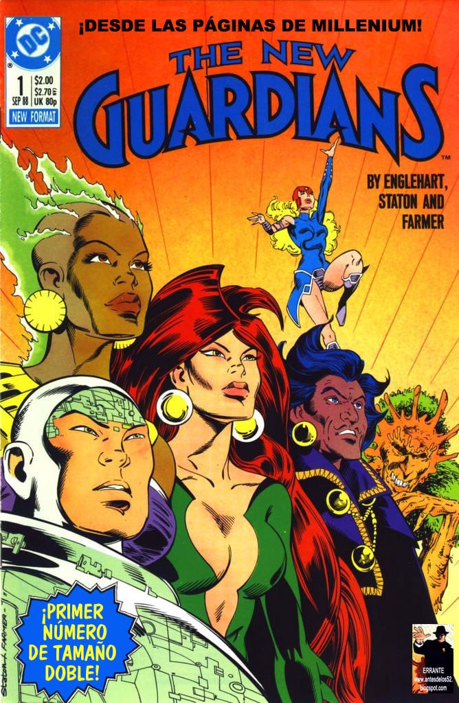Portada ampliada de THE NEW GUARDIANS