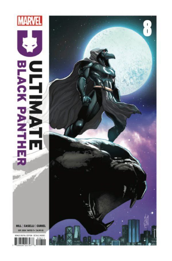 Portada ampliada de ULTIMATE BLACK PANTHER