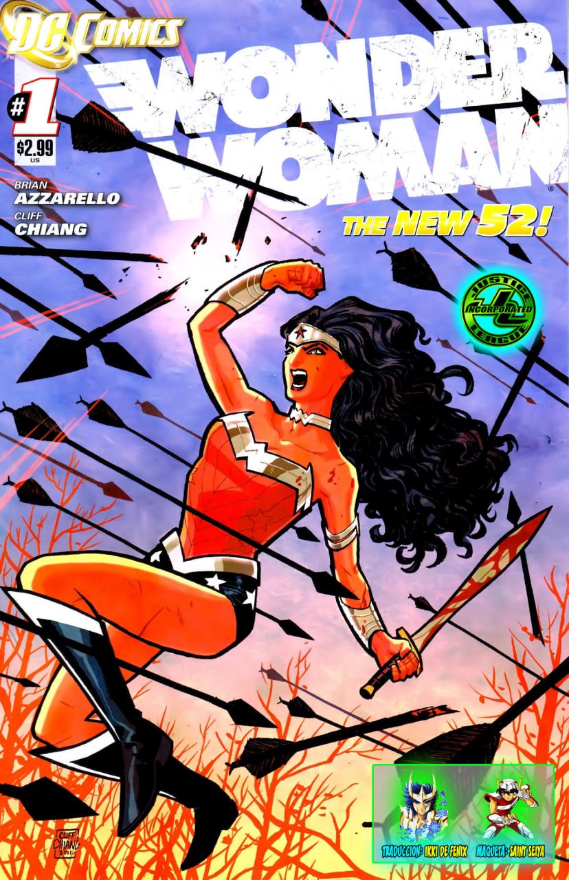 Portada ampliada de WONDER WOMAN