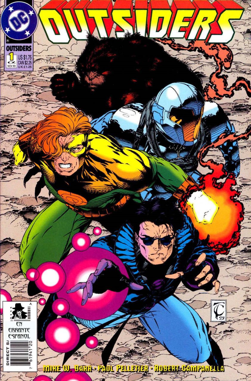Portada ampliada de OUTSIDERS