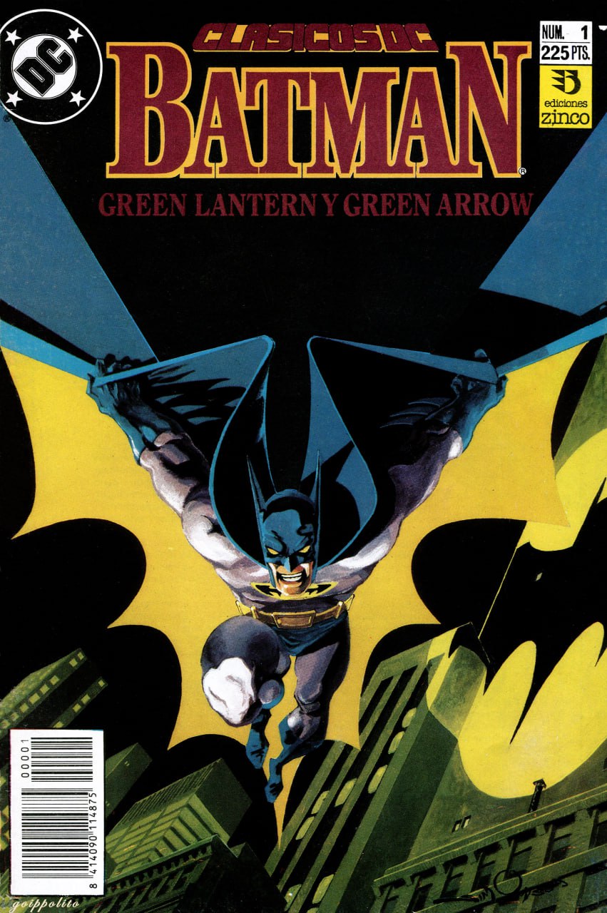 Portada ampliada de BATMAN